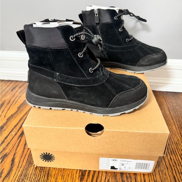 UGG Other - UGG Turlock Weather kids boots sz 3Y black